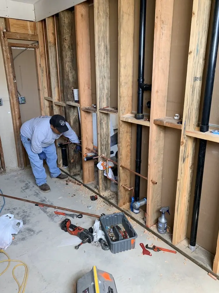 Commercial rough-in plumbing for Water Heater Replacement in Woodlawn Hills